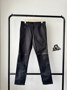Shellac Zip Knee Slim Pants
